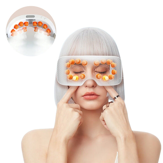 New Arrival Dry Eye Massage And Heating Steam Eye Massage Equipment Vibration Electric Eye Steam Massager